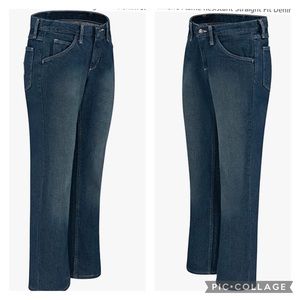 LOWEST Flame Resistant Bulwark FR NWT Blue Denim Jean Plus Size 24, 45” Waist